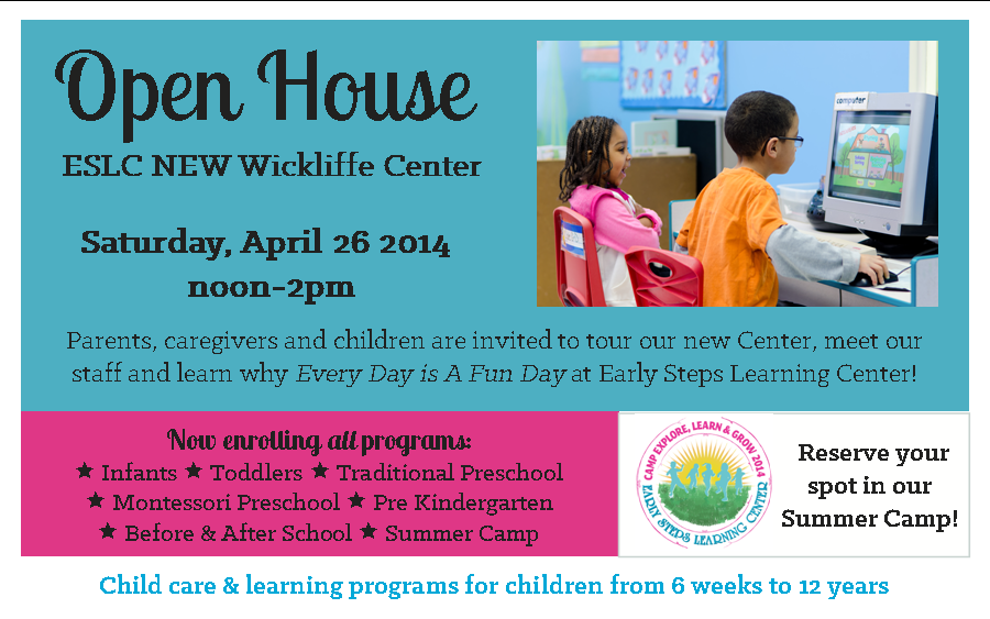 ESLC Open House Wickliffe 2014